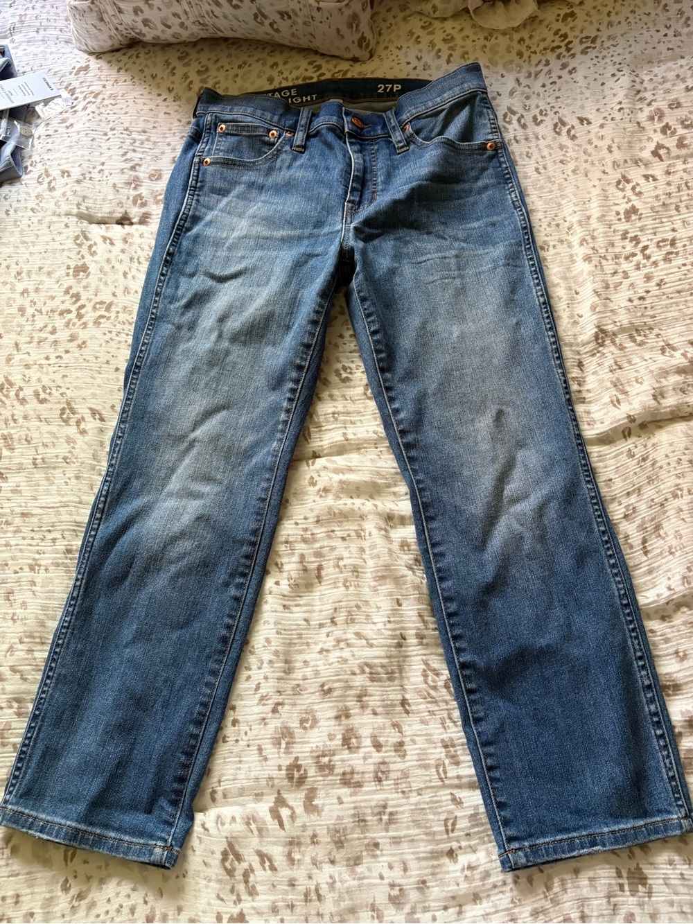 J. Crew Midwash Straight-Leg Women's Jeans